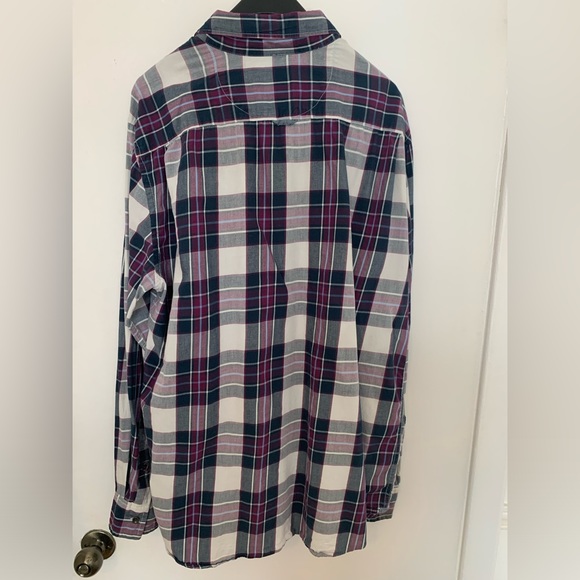 Old Navy Men’s Plaid Shirt SIZE XXL - Picture 2 of 3